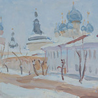 Снежная зима в Ростове 1992