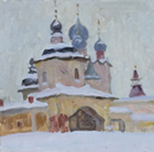 Ростовский Кремль.Зима. 1991